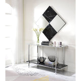 Angwin Mirrored Console Table & Accent Mirror