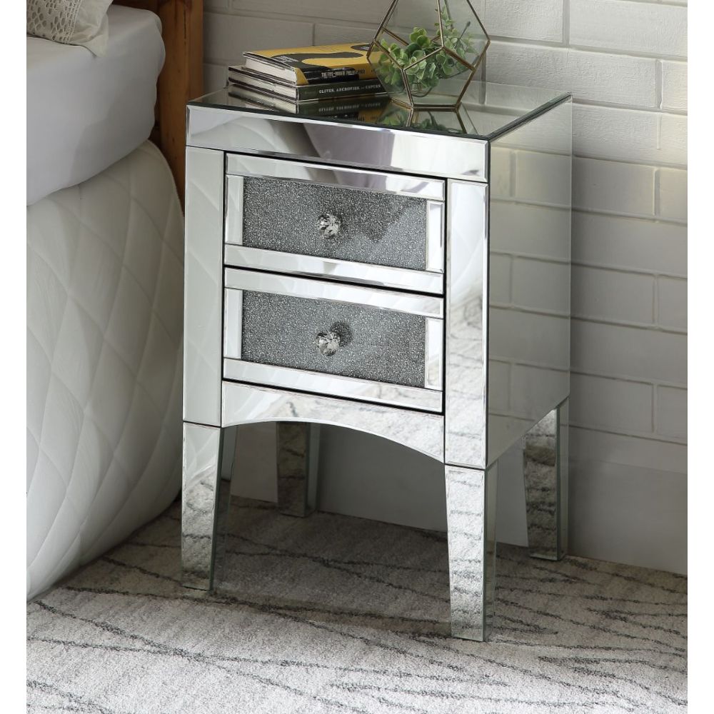 Noralie Mirrored Accent, End & Console Tables