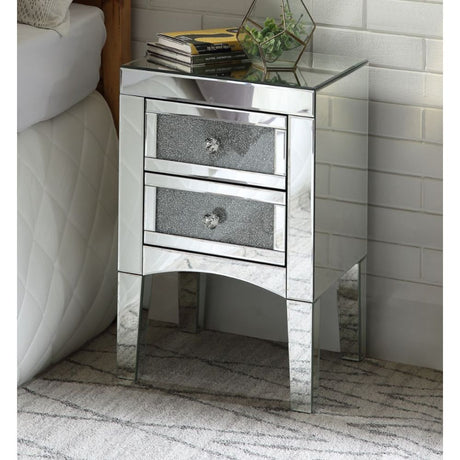 Noralie Mirrored Accent, End & Console Tables