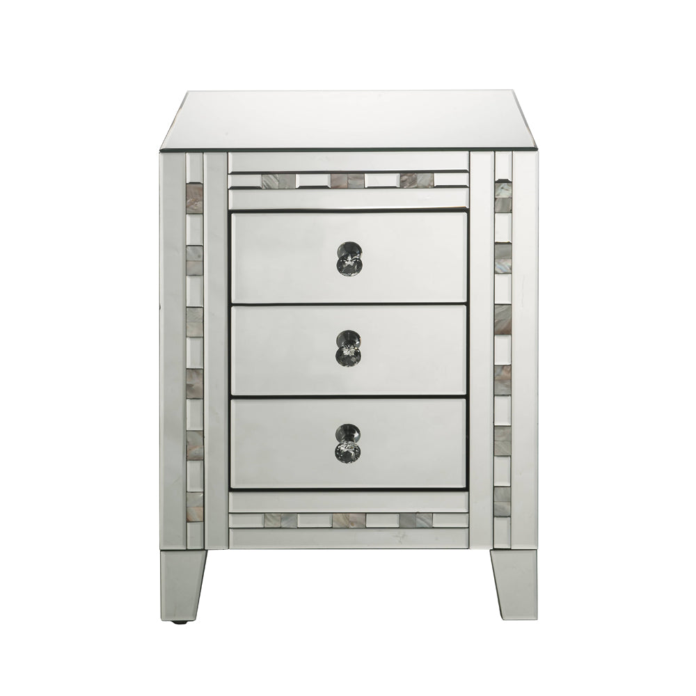 Nasa Mirrored Console Table & Accent Table