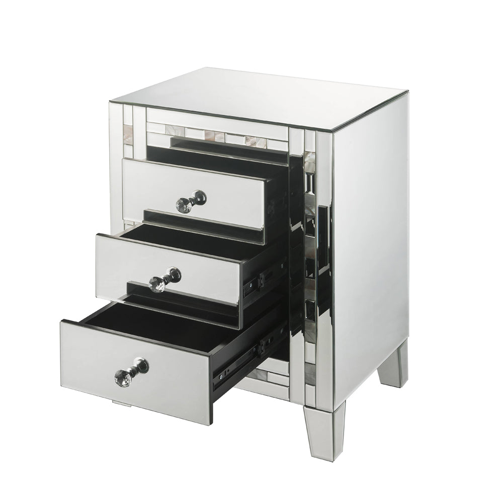 Nasa Mirrored Console Table & Accent Table