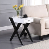Fierce Accent Side Table with USB Port