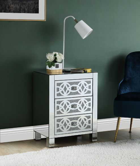 Noralie Mirrored Accent, End & Console Tables