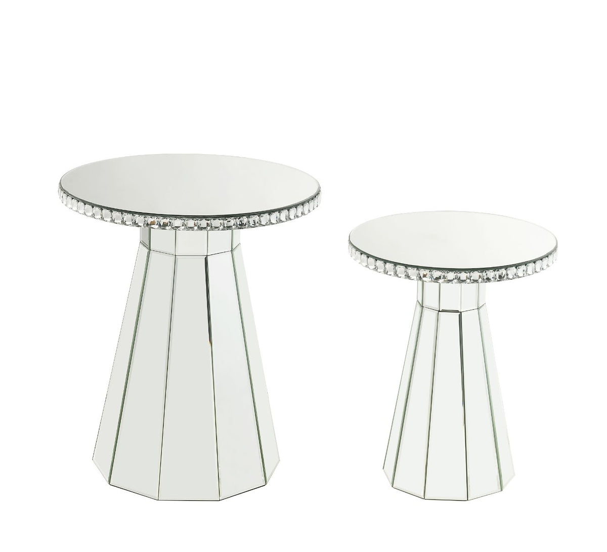 Lotus Mirrored Accent Collection