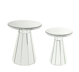 Lotus Mirrored Accent Collection