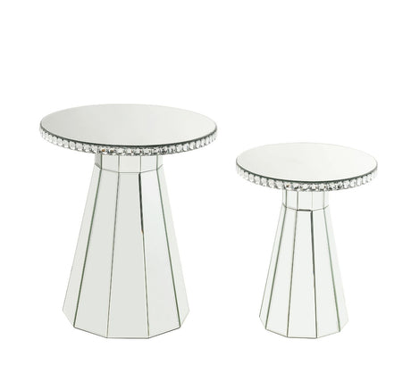 Lotus Mirrored Accent Collection