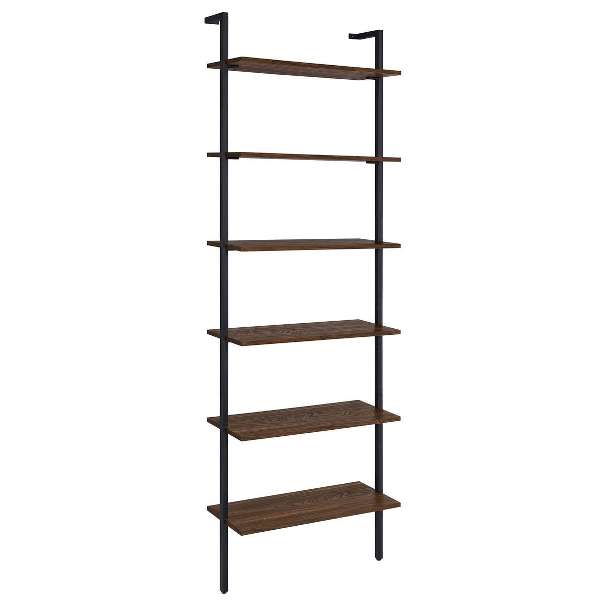 Owens 96" Tall 6-Shelf Wall Bookshelf - Walnut
