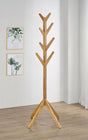 Margaret Tree-Style Coat Rack with 8 Hooks - Natural Oak Finish – view 1