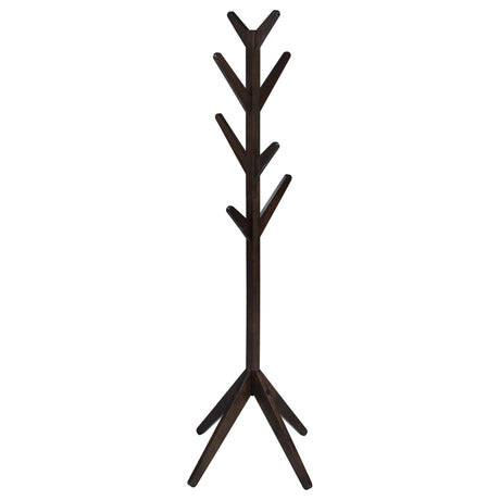 Margaret Solid Wood Coat Rack with 8 Hooks - 