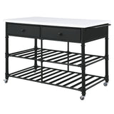 Emery Rolling Kitchen Cart