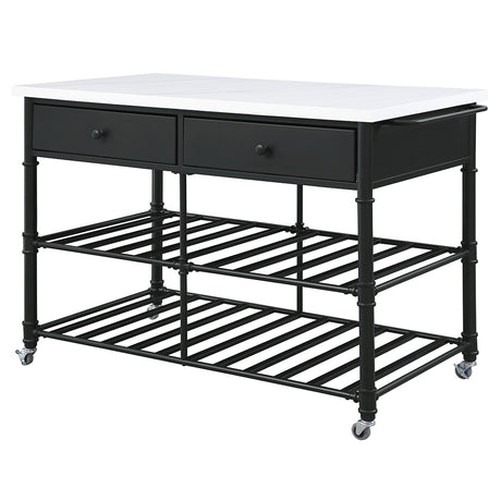 Emery Rolling Kitchen Cart