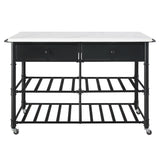 Emery Rolling Kitchen Cart