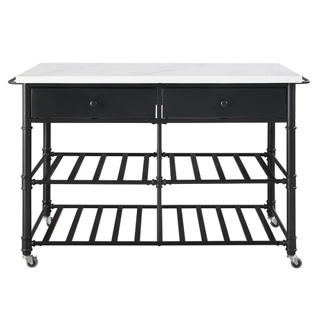 Emery Rolling Kitchen Cart