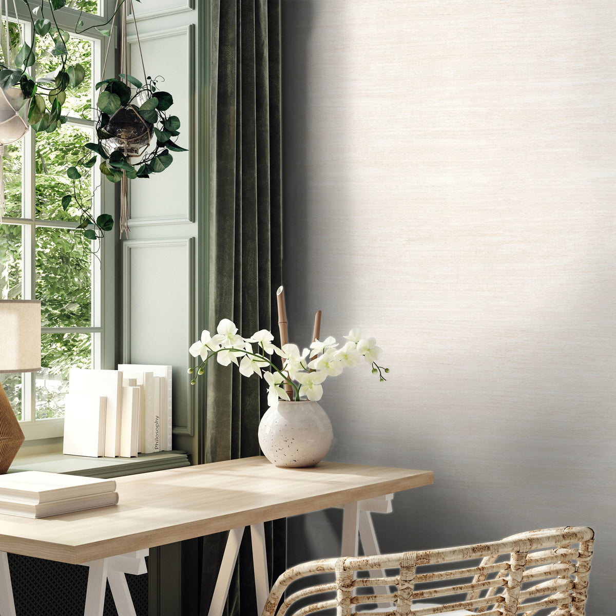 Galerie Earth Grasscloth Wallpaper