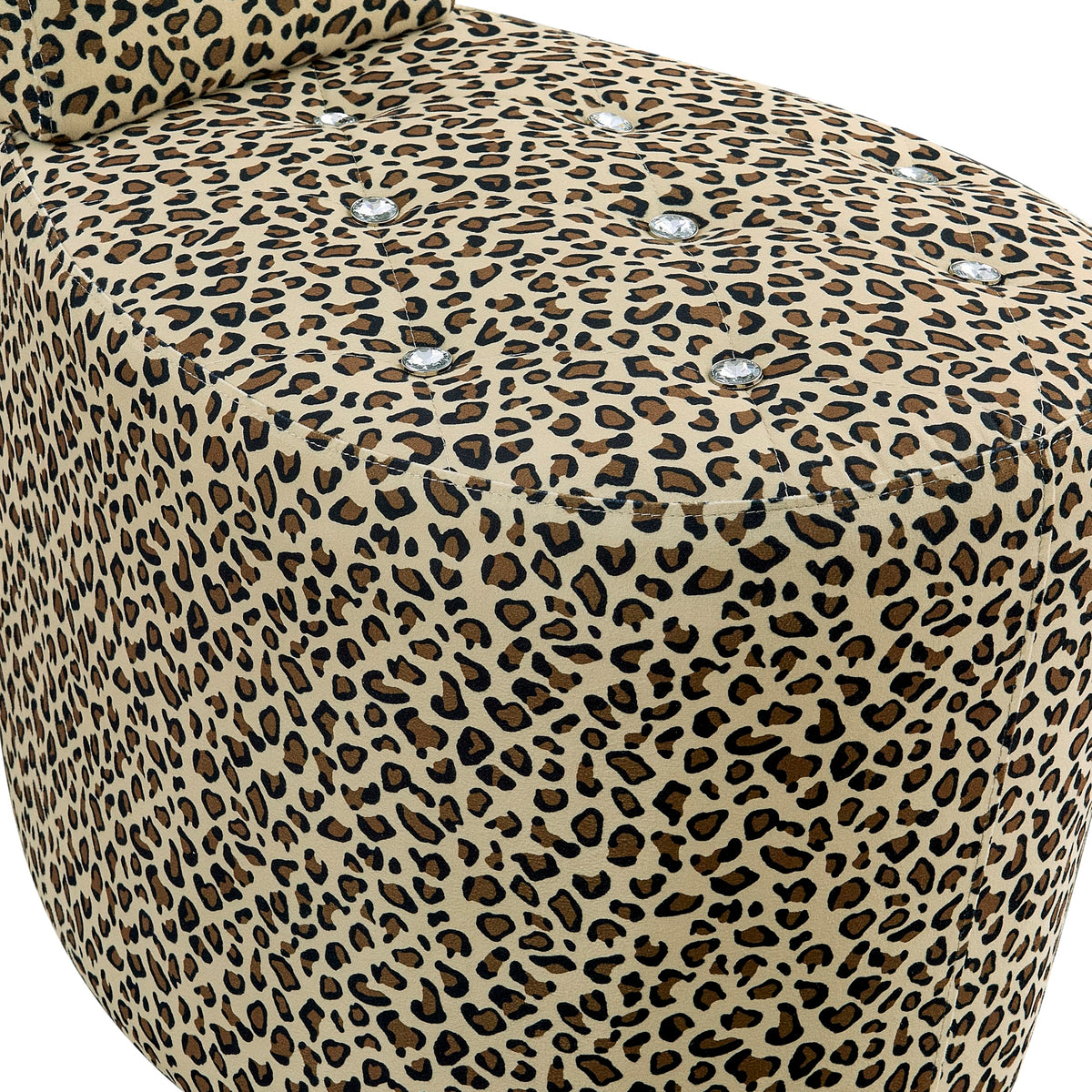 Tristam 40" Modern Glam High Heel Lounge Chair - front view