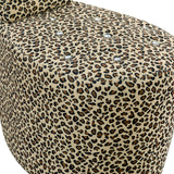 Tristam 40" Modern Glam High Heel Lounge Chair - front view