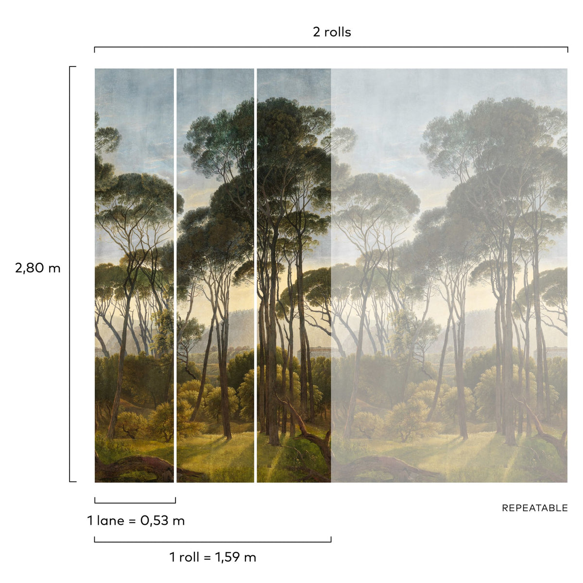 Galerie Orom II Photographic All-over Print Wall Mural