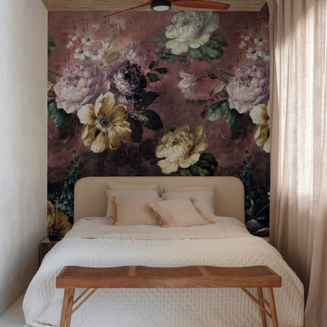 Galerie Orom II Classical Floral All-over Wall Mural