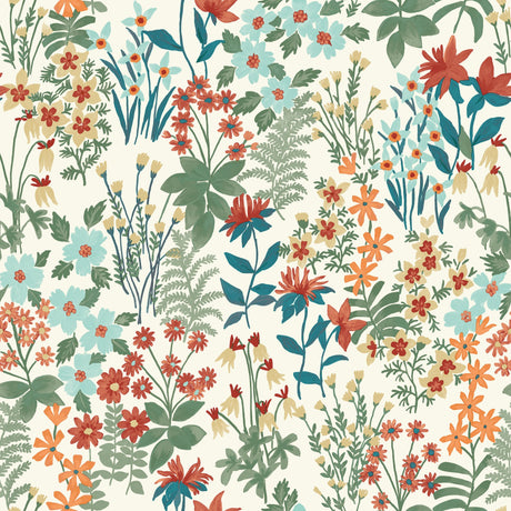 Galerie Arcadia Classical Floral All-over Wallpaper