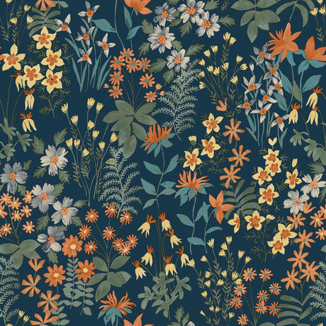 Galerie Arcadia Classical Floral All-over Wallpaper