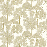 Galerie Arcadia Branched Leaves All-over Wallpaper