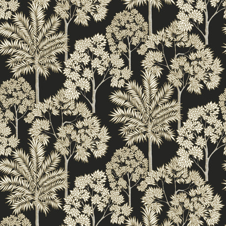 Galerie Arcadia Branched Leaves All-over Wallpaper