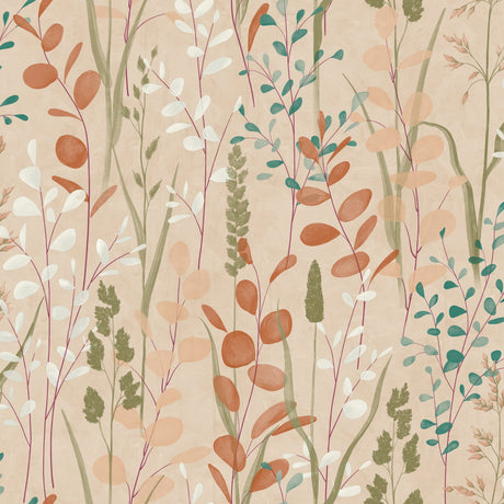 Galerie Karuna Branched Leaves All-over Wallpaper
