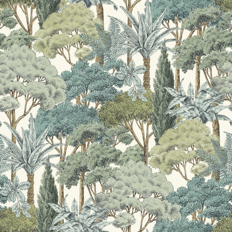 Galerie Karuna Branched Leaves All-over Wallpaper