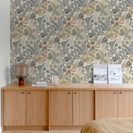 Galerie Karuna Classical Floral All-over Wallpaper