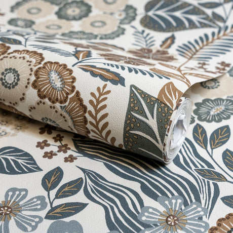 Galerie Karuna Classical Floral All-over Wallpaper