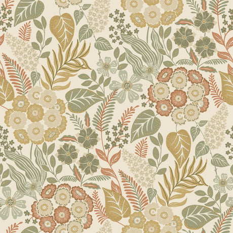 Galerie Karuna Classical Floral All-over Wallpaper