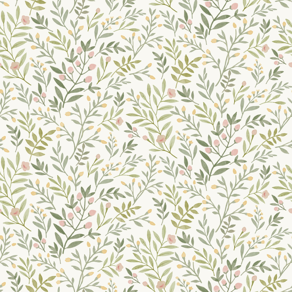 Galerie Inia Classical Floral All-over Wallpaper