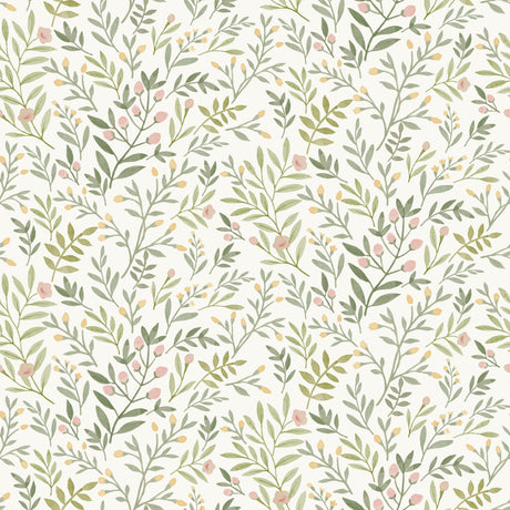 Galerie Inia Classical Floral All-over Wallpaper