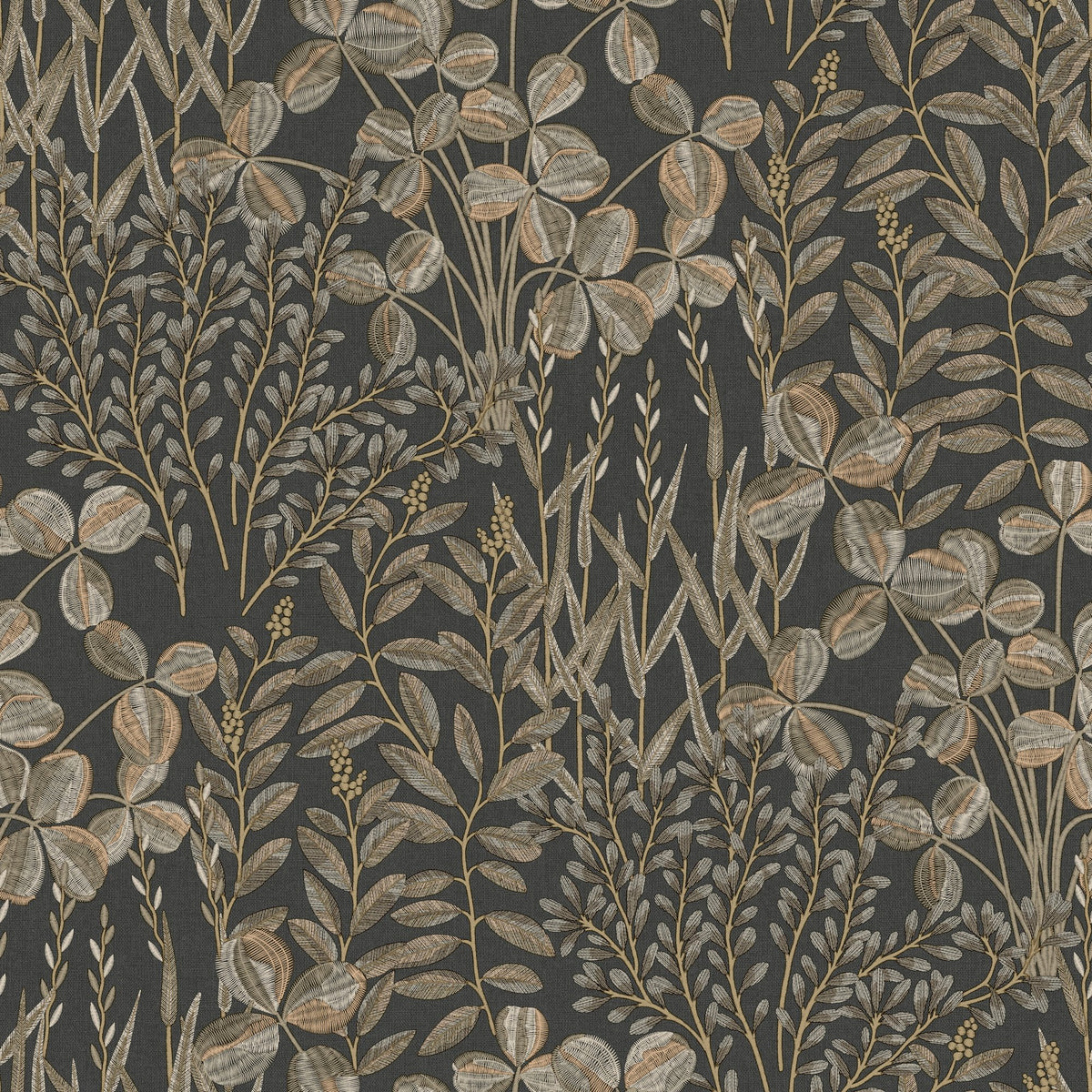 Galerie Inia Branched Leaves All-over Wallpaper