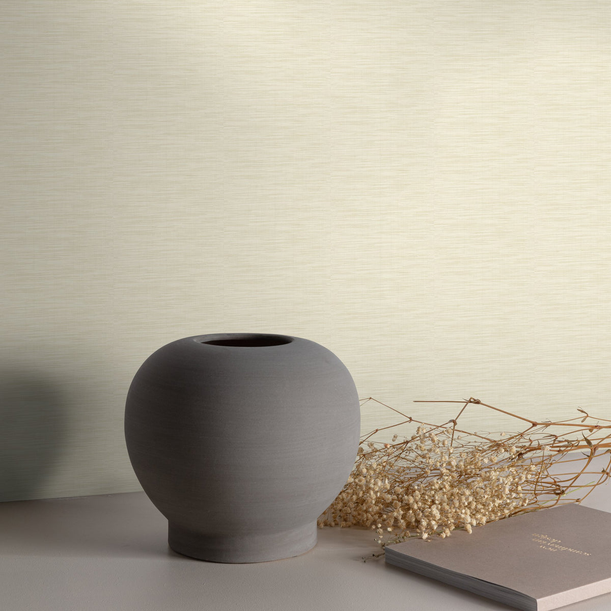 Galerie Structured Walls Textile Plain Wallpaper