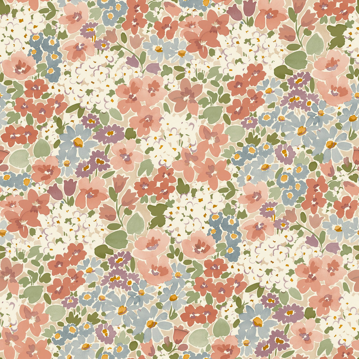 Galerie Inia Classical Floral All-over Wallpaper