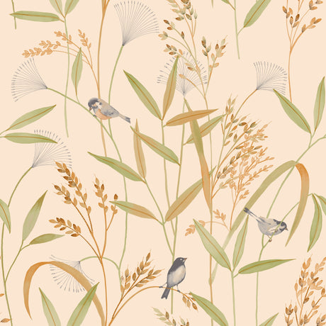 Galerie Inia Branched Leaves All-over Wallpaper