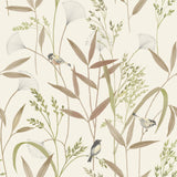 Galerie Inia Branched Leaves All-over Wallpaper