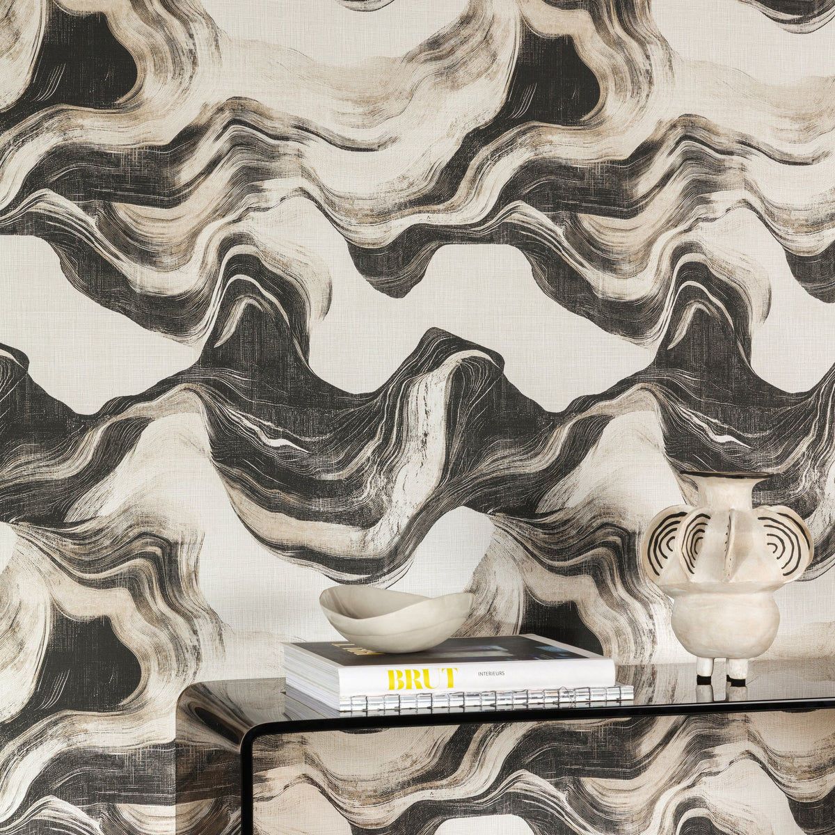 Galerie Structured Walls Geometric All-over Wallpaper