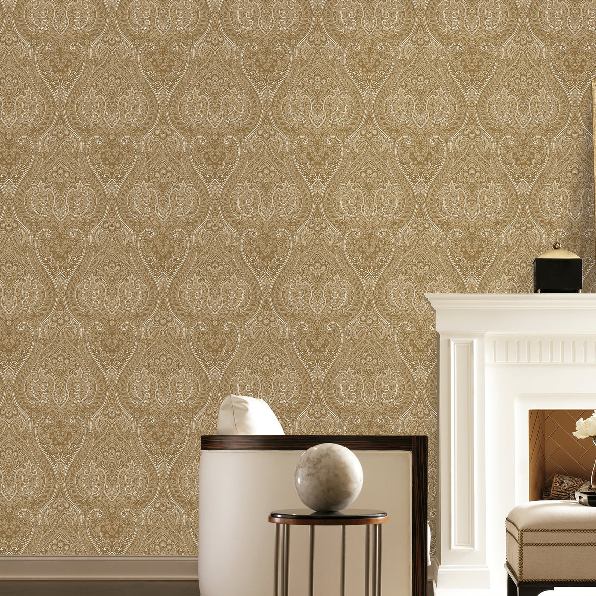 Galerie Zen Lace Wallpaper