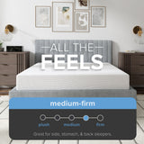 10" EcoCore Origin Medium Firm Mattress - Supportive Cooling Sleep