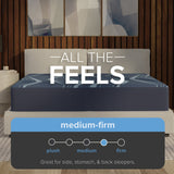 10” ActiveAlign Reactive Copper Medium-Firm Cooling Foam Mattress