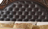 Traditional Ornate Cherry Wood 5-Piece Aspen Bedroom Furniture Set