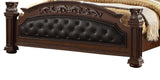Traditional Ornate Cherry Wood 5-Piece Aspen Bedroom Furniture Set