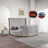 Angel Velvet Bed