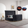 Angel Velvet Bed