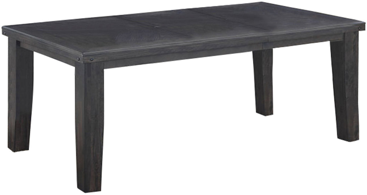Bailey 7-Piece Dining Room Set - Traditional 78-Inch Table and 6 Chairs in Espresso