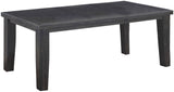 Bailey 7-Piece Dining Room Set - Traditional 78-Inch Table and 6 Chairs in Espresso