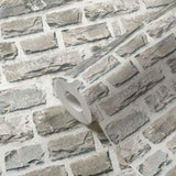Galerie The Bricks And More Stone Symphony Motif Wallpaper