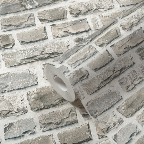 Galerie The Bricks And More Stone Symphony Motif Wallpaper